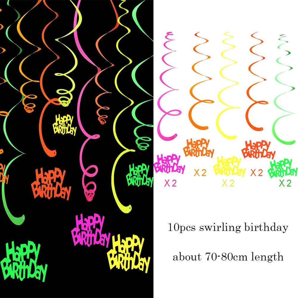 Neon Glow UV Lipstick Blacklight Reactive Makeup Party