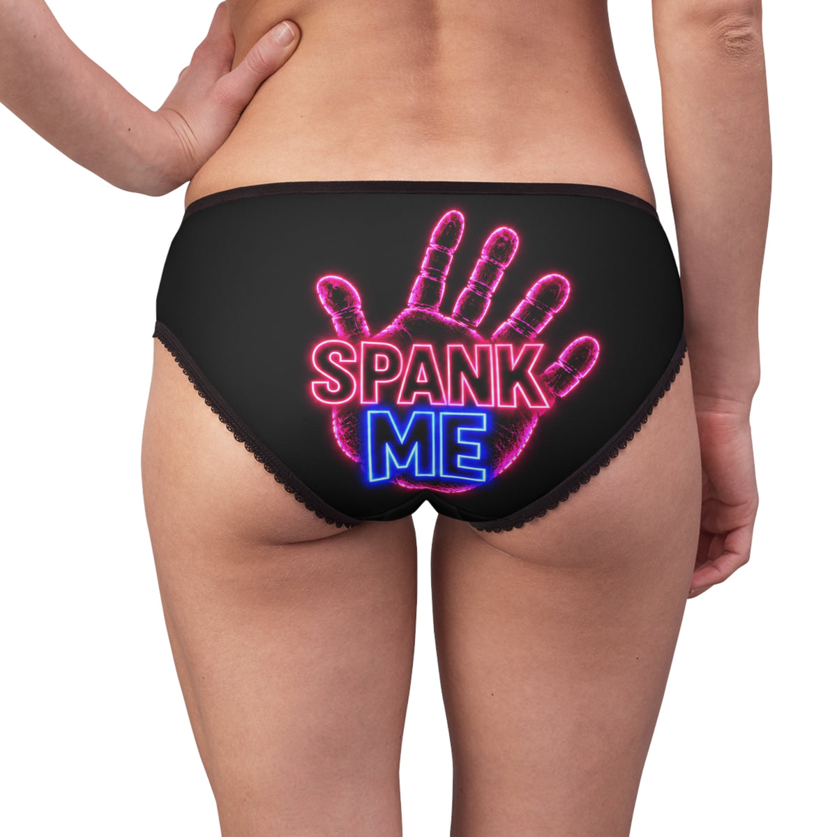 Spank Me - Women's Briefs (AOP)