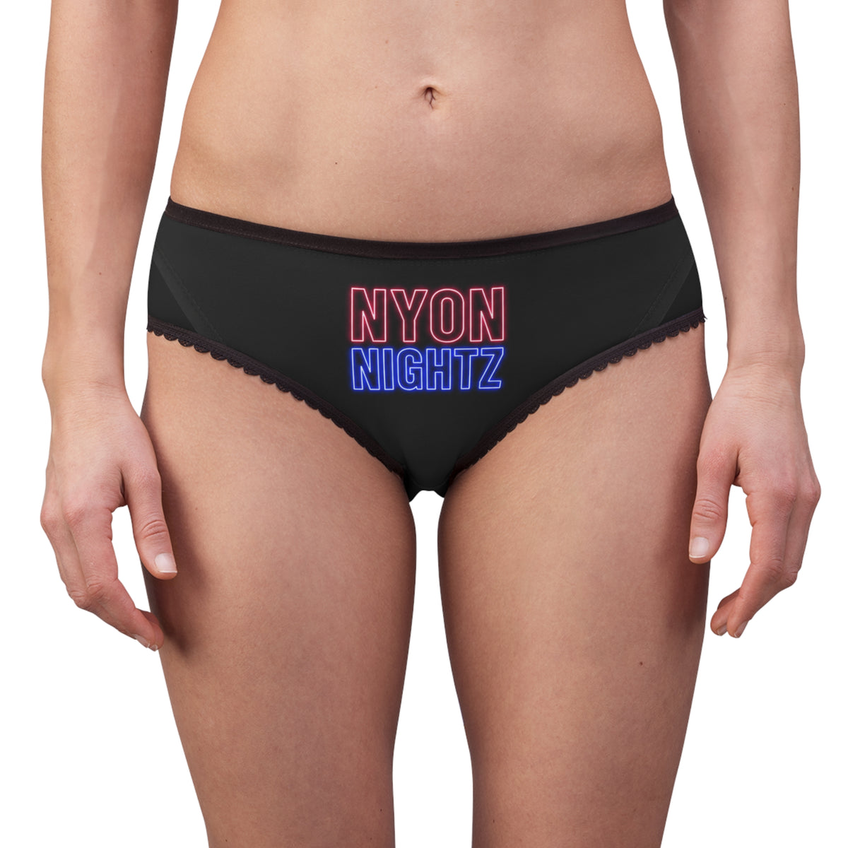 Nyon Nightz - Women's Briefs (AOP)