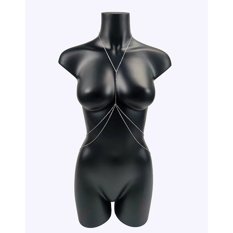 Sexy Chest & Belly Body Chain Jewelry for Women Beach