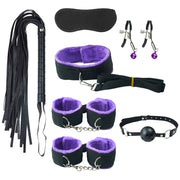Adult Pornographic Slavery Limitation bdsm Game Set Cuff Bundle Set