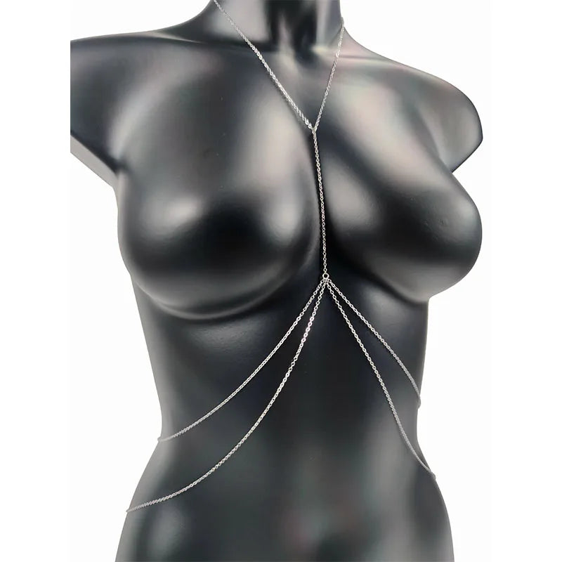 Sexy Chest & Belly Body Chain Jewelry for Women Beach