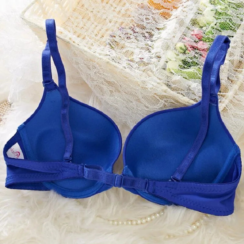 Women’s Push-Up Bra Front Buckle A/B/C Cup Lingerie