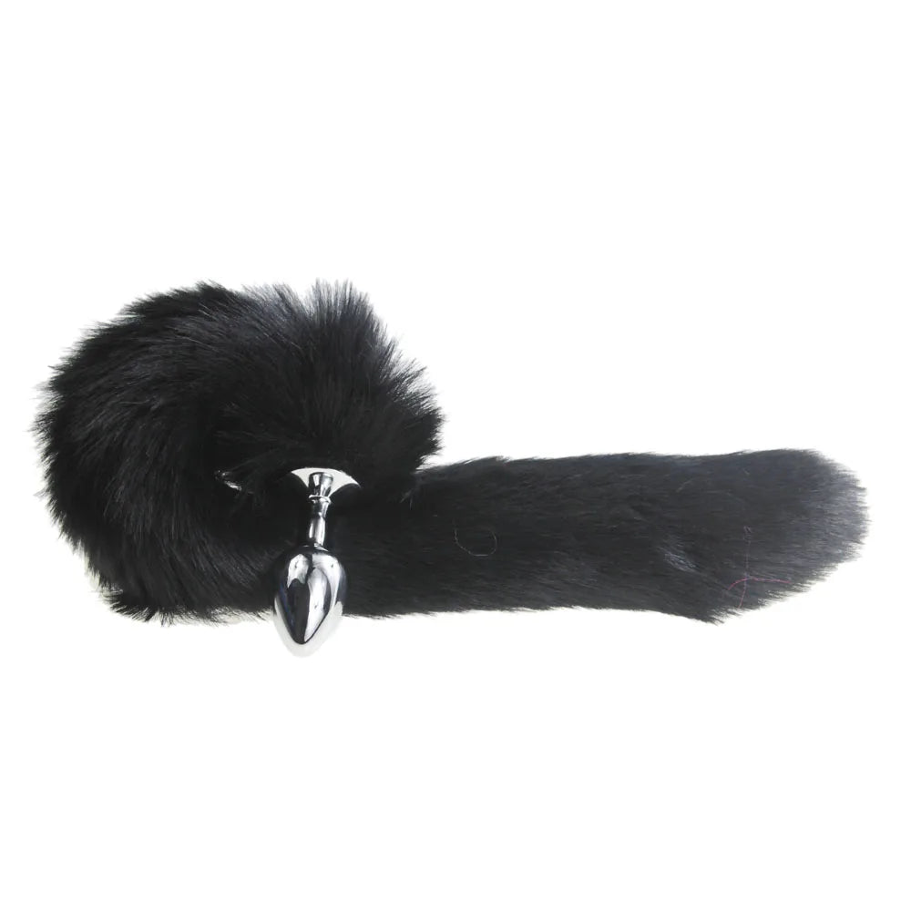 BDSM Furry Dog/Fox Tail Anal Plug for Women Couples