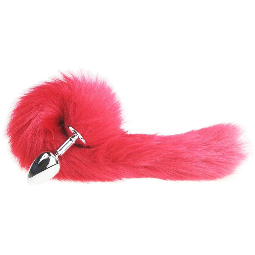 BDSM Furry Dog/Fox Tail Anal Plug for Women Couples