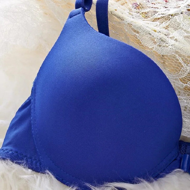 Women’s Push-Up Bra Front Buckle A/B/C Cup Lingerie