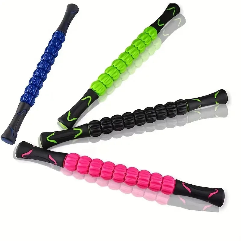 Muscle Relax Massage Stick with 9 Beads Roller