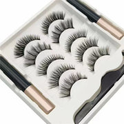 5 Pairs Magnetic False Eyelashes Full Natural Strip Set