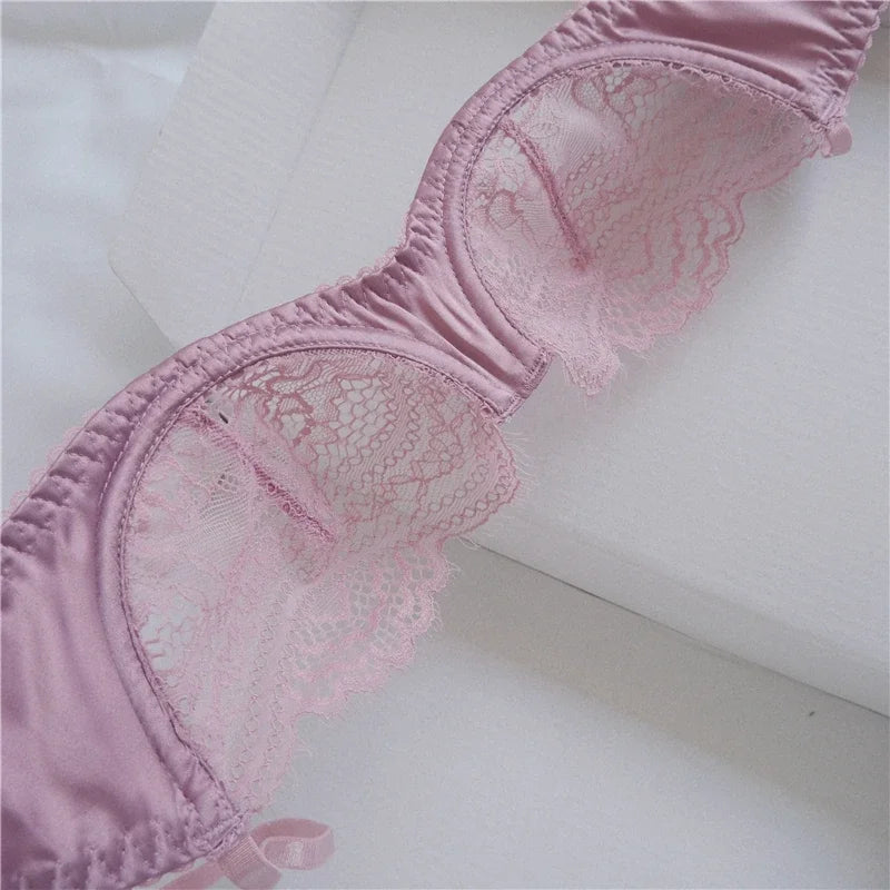 Women’s Lace Lingerie Bralette & Panties Set Sexy