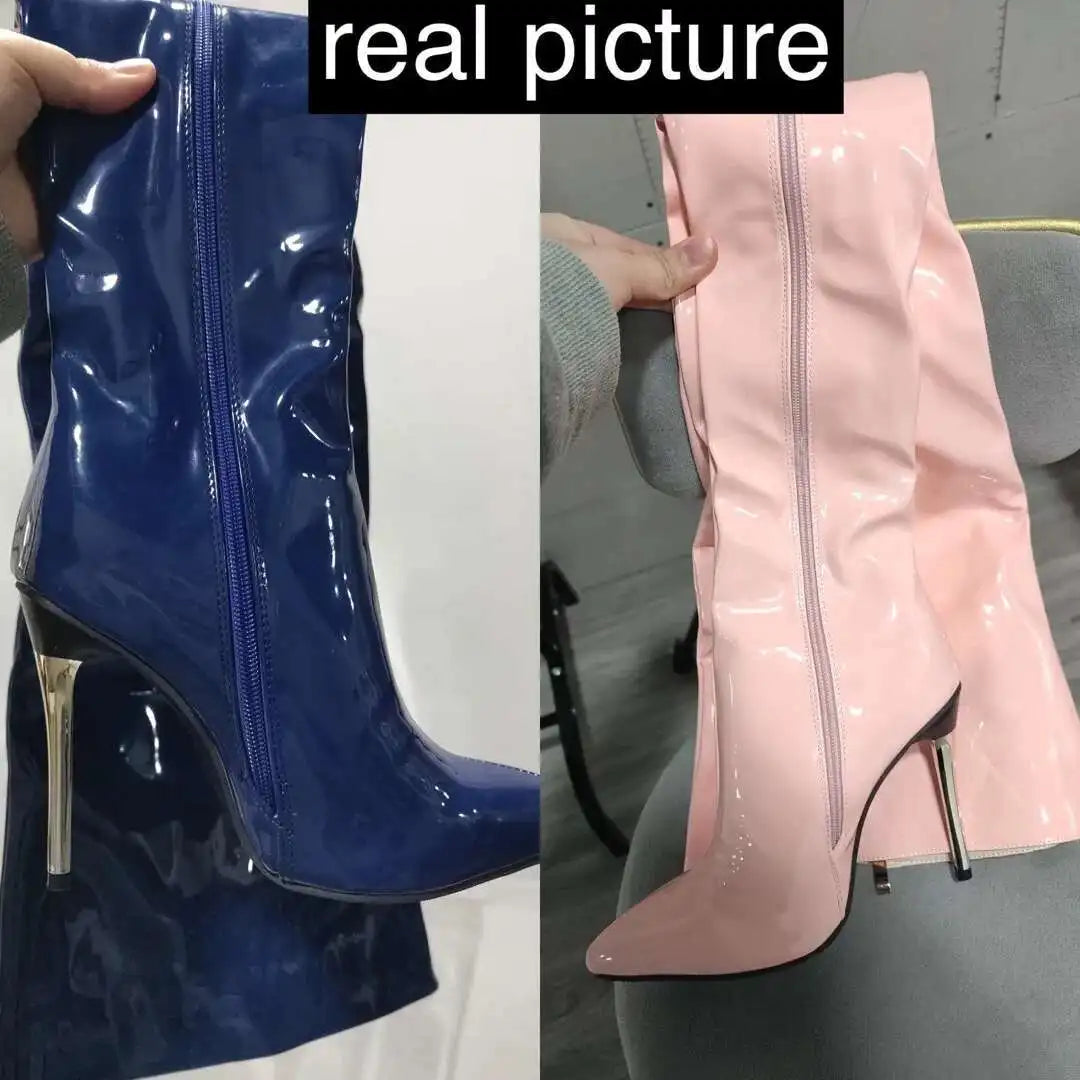 Women’s Thigh-High Pointed Toe High Heel Over-Knee Boots