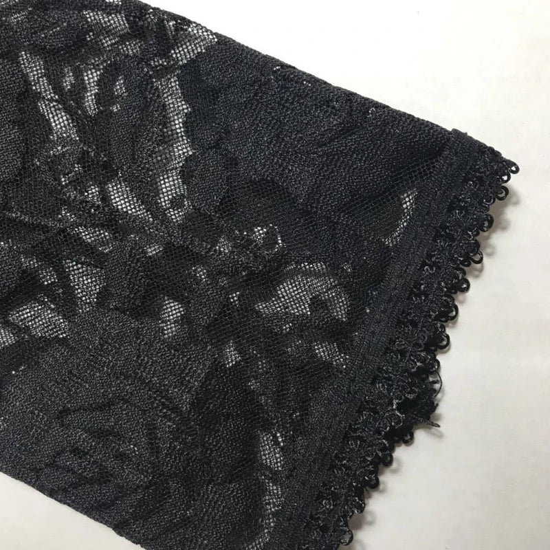 Sexy Lace Fingerless Gloves Women Long Elegant