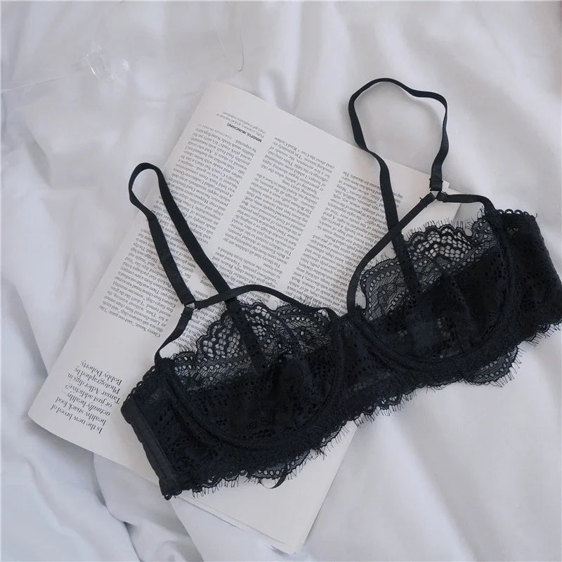 Women’s Lace Lingerie Bralette & Panties Set Sexy