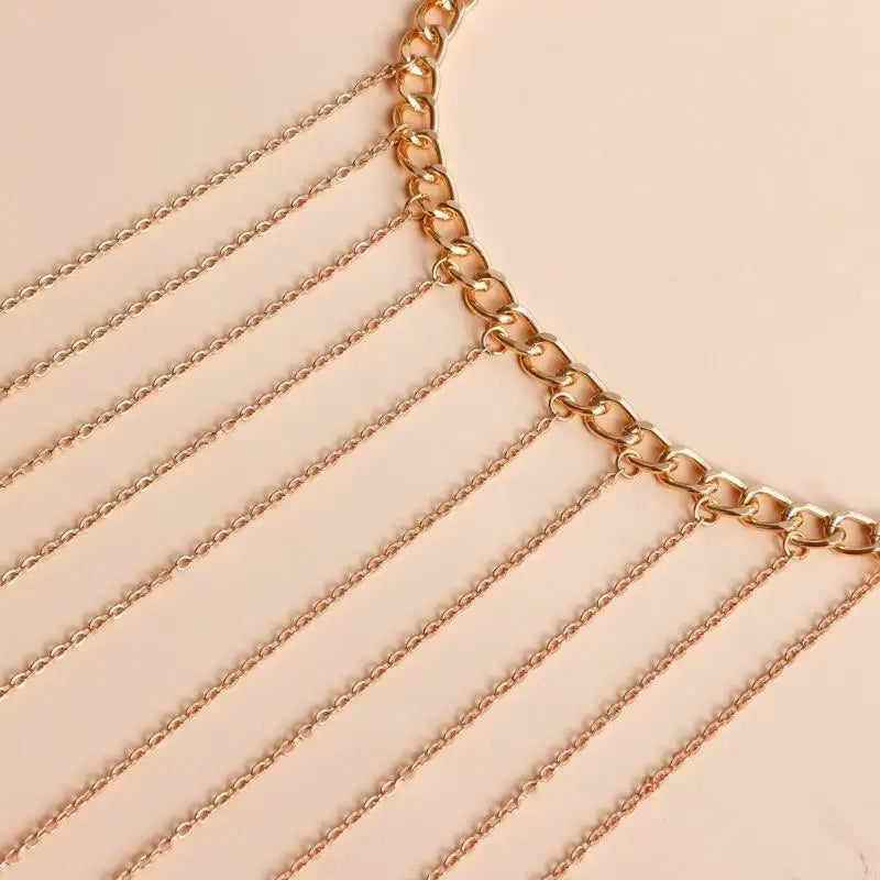 Gold Belly Chain Jewelry for Women Beach & Festival