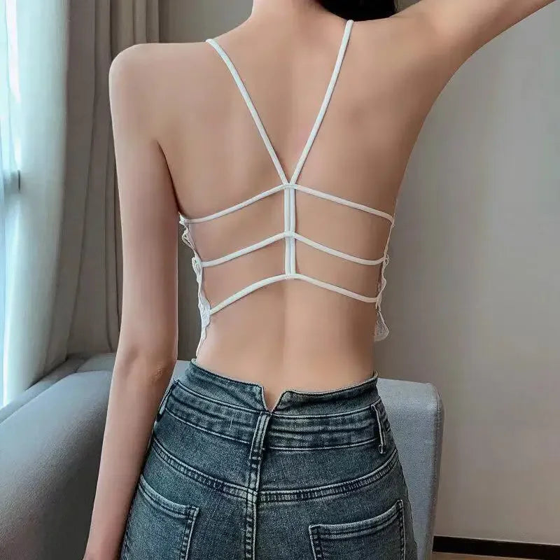 Sexy Wireless Lace Push-Up Bra Women Breathable Lingerie