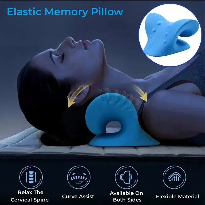 ChatGPT said:  Neck & Shoulder Relaxer Cervical Traction Pillow