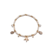 Vintage Multi-Layer Anklet Bracelet with Charms Women