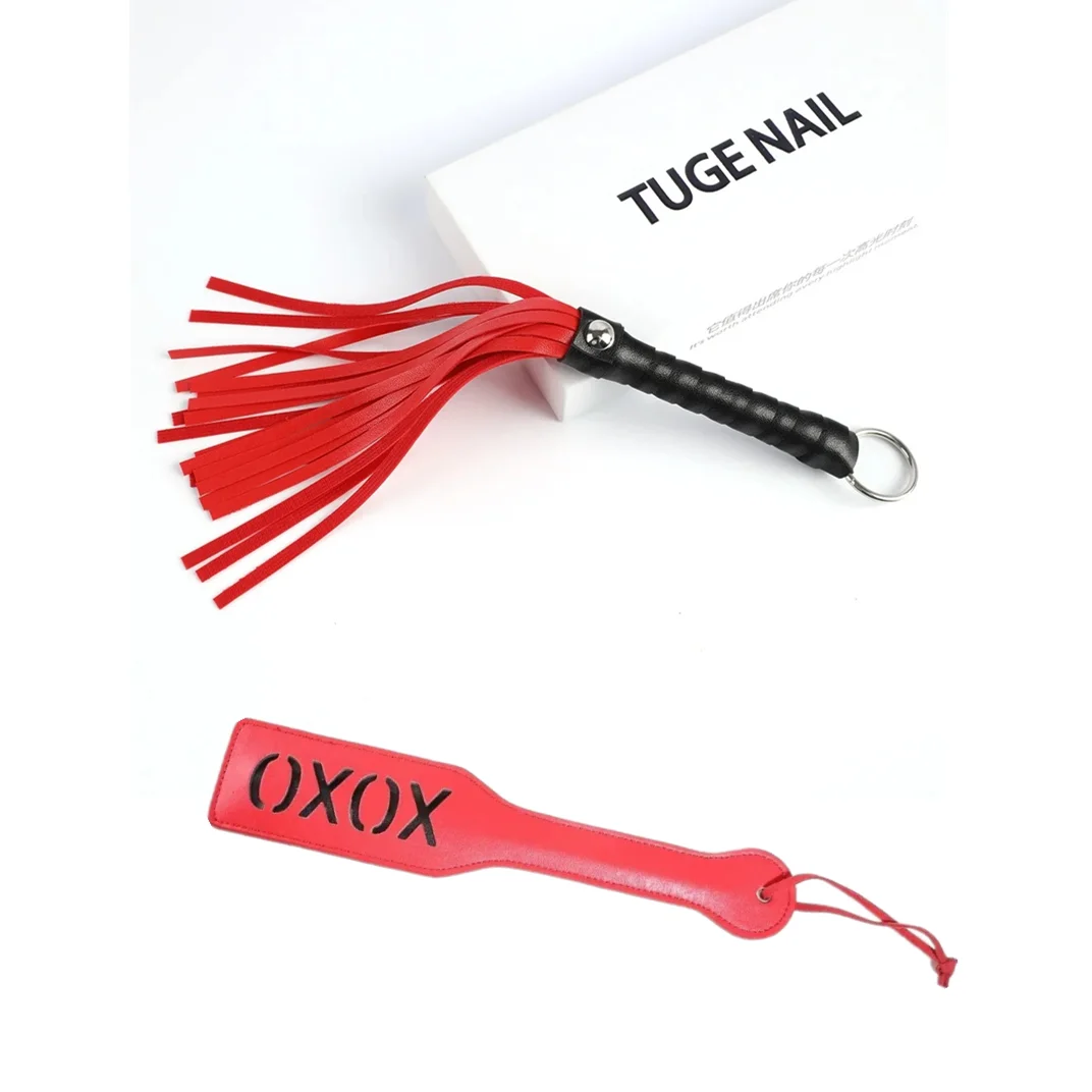 BDSM Whip & Restraint Fetish Toy Set
