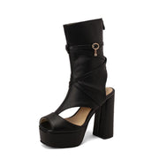 Sexy Platform Sandals Women Thick High Heels Summer