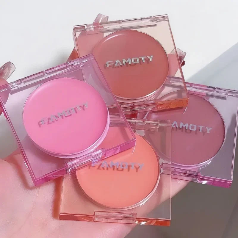 Natural Matte Nude Blush Cream Long-Lasting Daily Makeup
