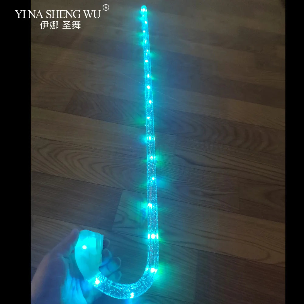 LED Glow Stick Belly Dance Props Colorful Party Accessories