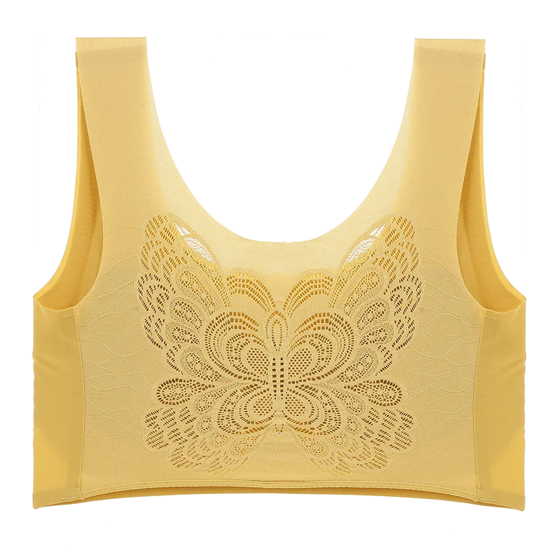 Sexy Push-Up Plus Size Bra Women Butterfly Back Lingerie