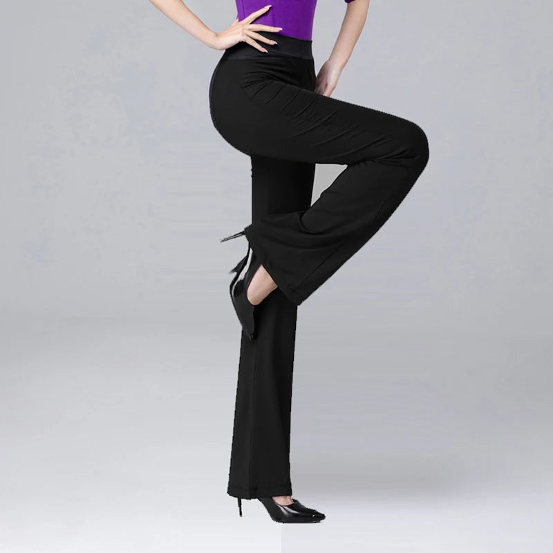 Elegant Wide Leg Pants for Pole Dance & Ballroom Wear