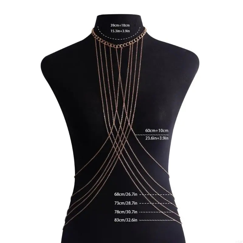 Gold Belly Chain Jewelry for Women Beach & Festival
