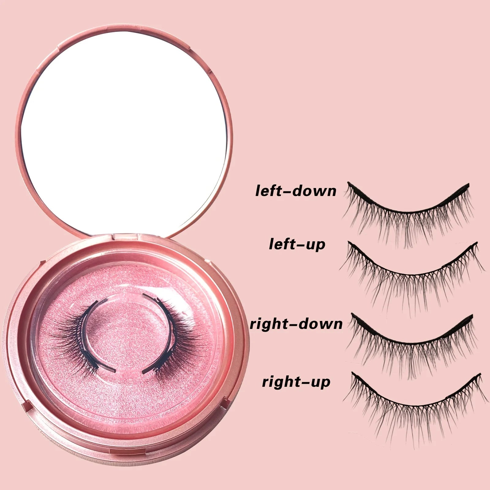Quantum Magnetic Eyelashes Soft Natural Glue-Free Lashes