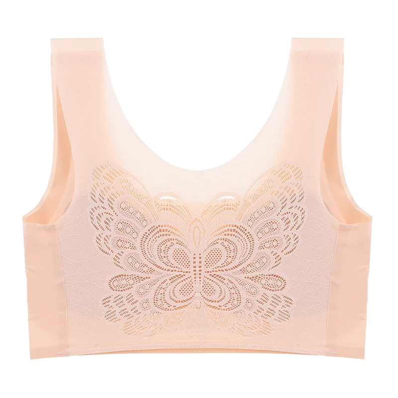 Sexy Push-Up Plus Size Bra Women Butterfly Back Lingerie