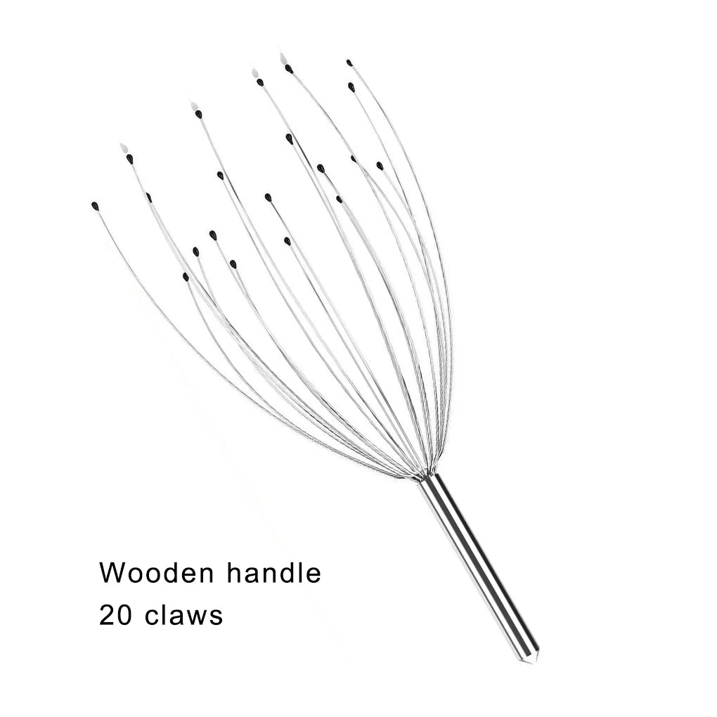 Scalp Head Massager Claw Tool Relaxing Spa Massage Tool