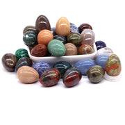 50pcs Yoni Egg Healing Crystals Chakra Quartz Stones