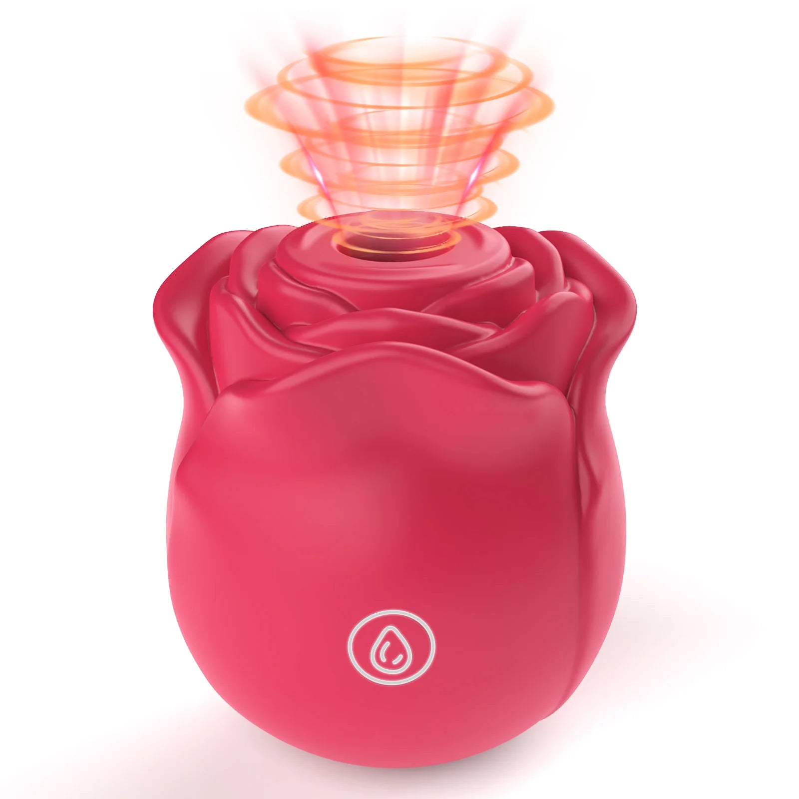 Rose-Shaped Clitoral Sucking Vibrator for Women