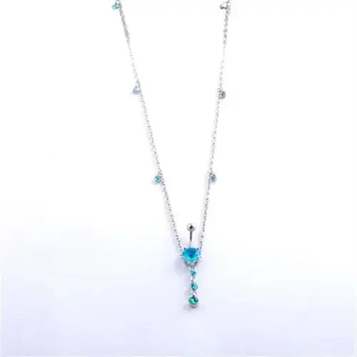 Hip Hop CZ Belly Chain Jewelry for Women Body Piercing