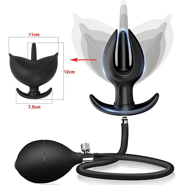 BDSM Inflatable Anal Plug & Prostate Massager