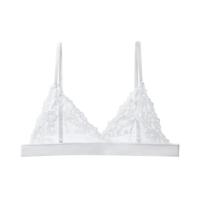 Sexy Lace Transparent Bra Women Thin Lingerie Bralette