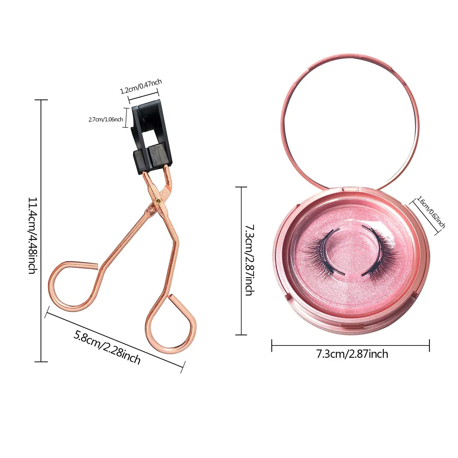 Quantum Magnetic Eyelashes Soft Natural Glue-Free Lashes