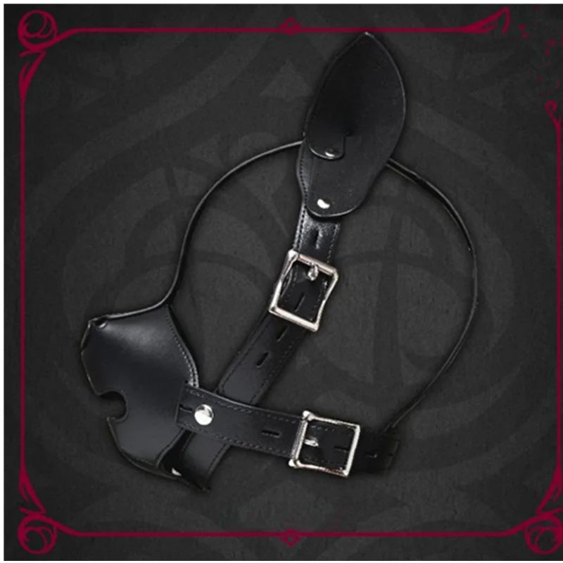 BDSM Puppy Play K9 Bondage Kit – Dog Hood & Mouth Mask