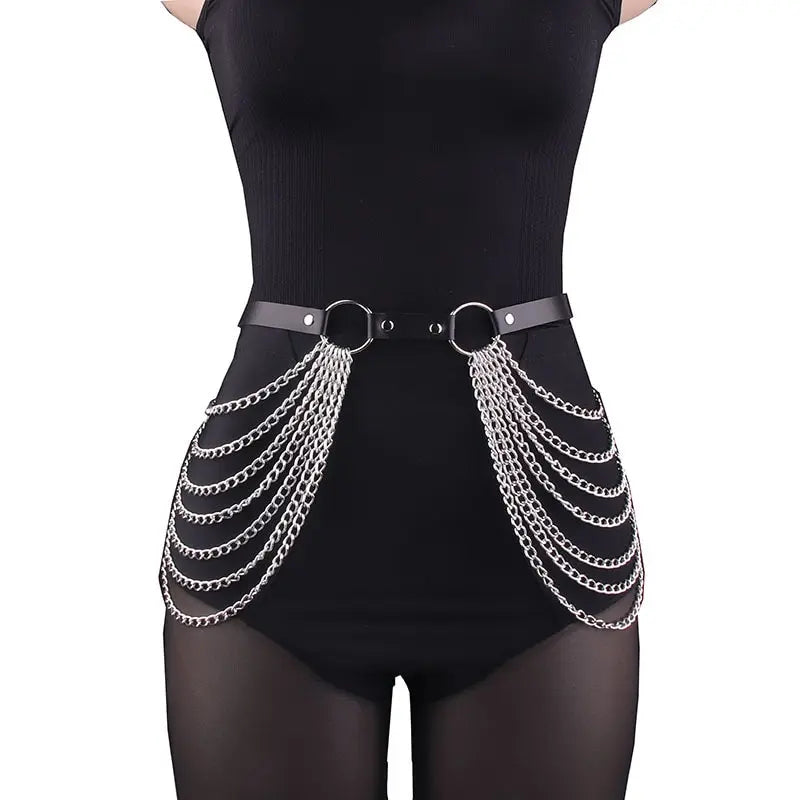 Women’s Sexy Leg & Thigh Harness Garter Waist Belt