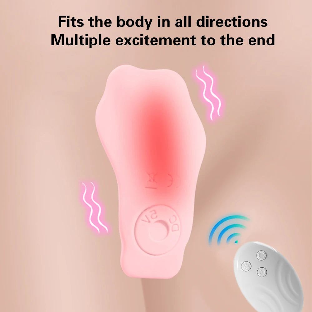 Wearable Remote Control Vibrator Panties for Women