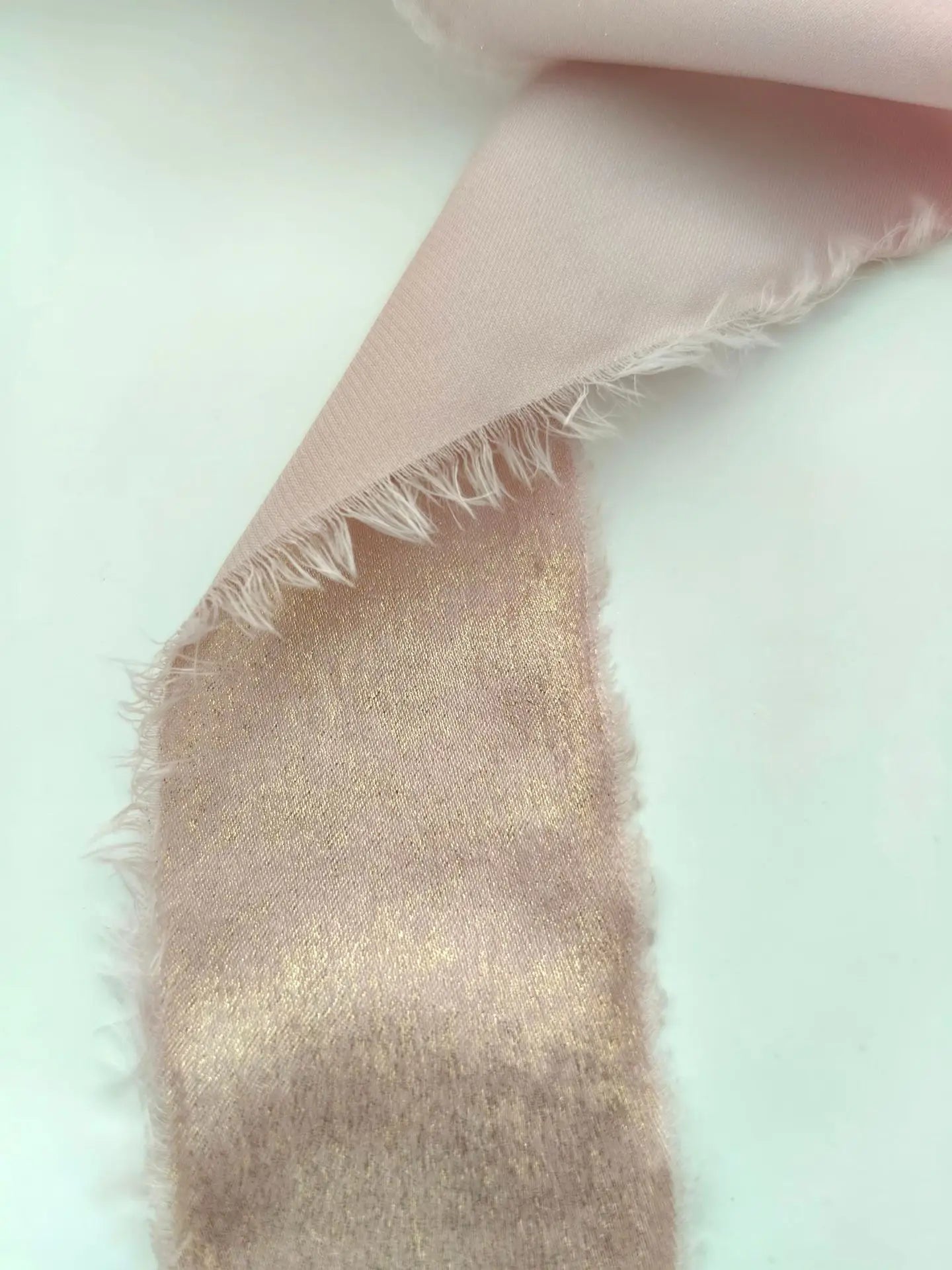 Sparkling Chiffon Silk Ribbon Bridal Bouquet Wrap Decor