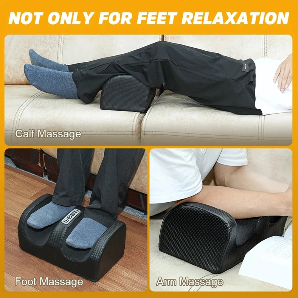 Electric Shiatsu Foot Massager Heated Deep Tissue Roller