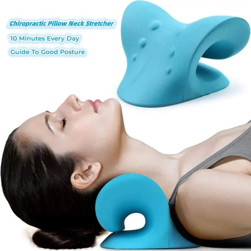 ChatGPT said:  Neck & Shoulder Relaxer Cervical Traction Pillow