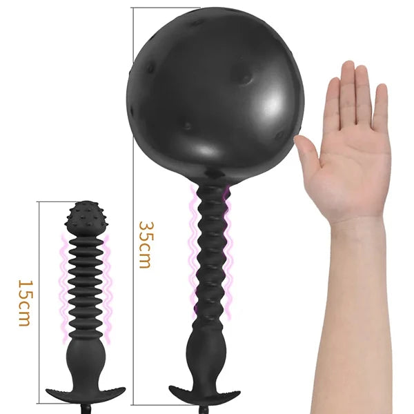 BDSM Inflatable Anal Plug & Prostate Massager
