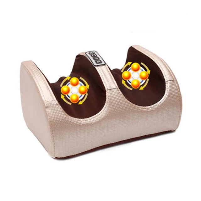 Electric Shiatsu Foot Massager Heated Deep Tissue Roller