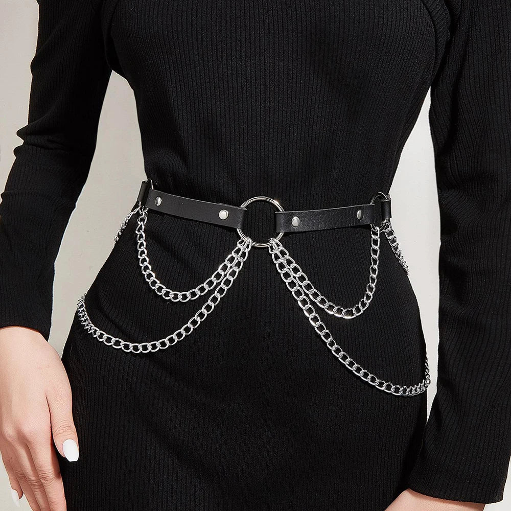 Women’s Sexy Leg & Thigh Harness Garter Waist Belt