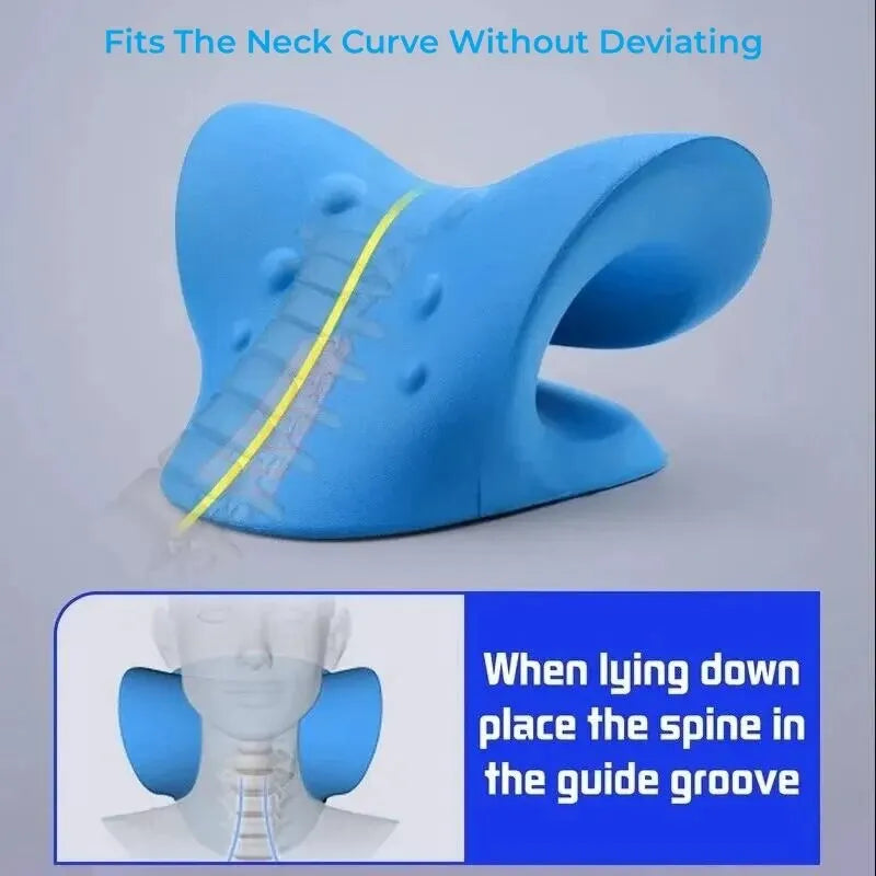 ChatGPT said:  Neck & Shoulder Relaxer Cervical Traction Pillow