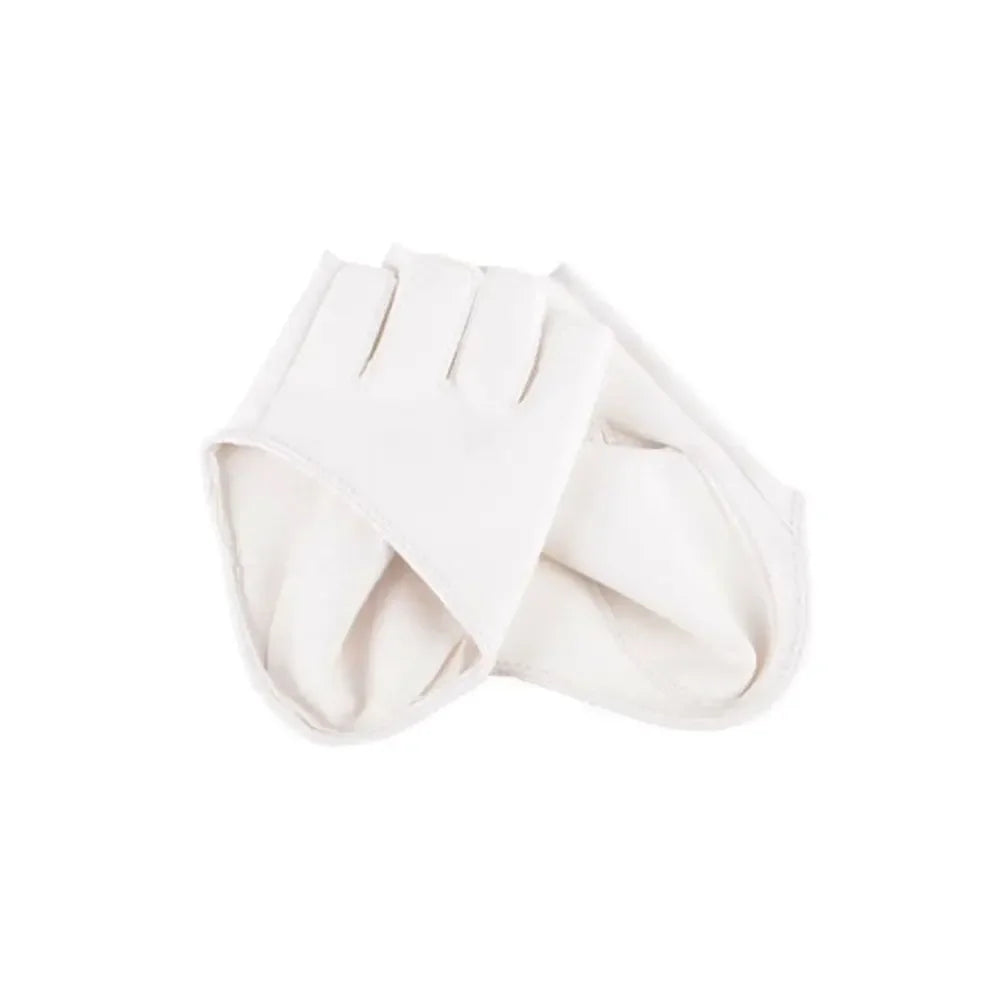 PU Leather Fingerless Gloves for Women Pole Dance