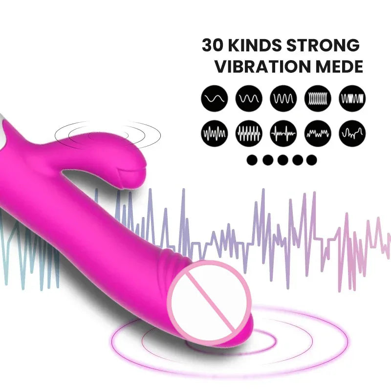 30-Speed G-Spot Vibrator for Women Clit Massager