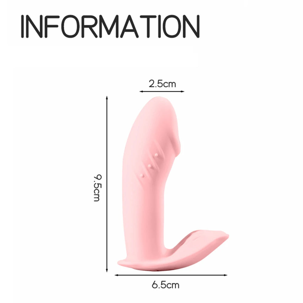 Wearable Remote Control Vibrator Panties for Women