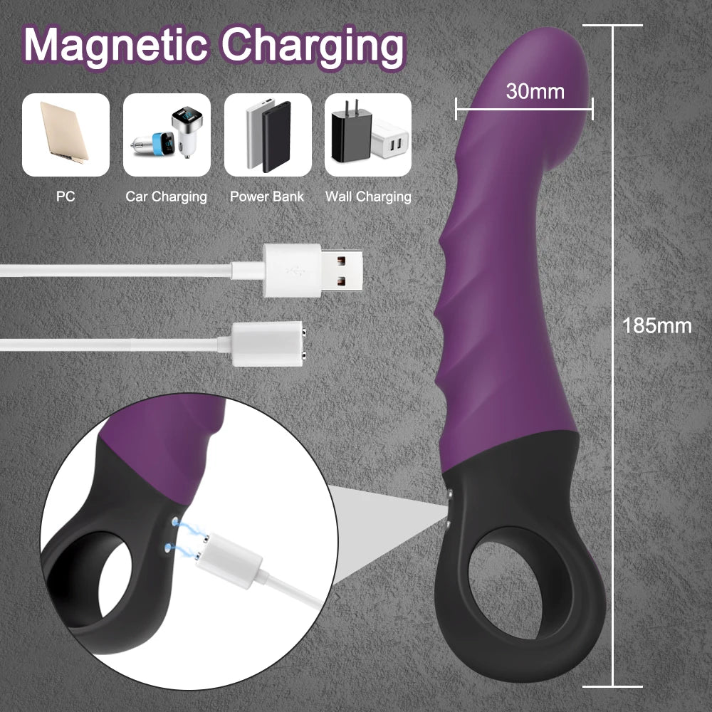 Powerful G-Spot Vibrator Dildo for Women Clit Massager